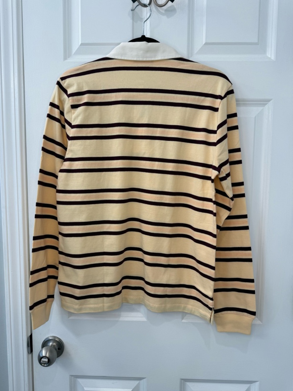 NWT J. Crew New Premium-Weight Classic Rugby Shirt in Jane Stripe - Small - Picture 3 of 6